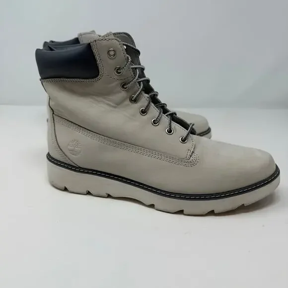 Timberland Boots Women's 8.5 Sensorflex White Ankle Boot Preppy Winter Style - Picture 3 of 13